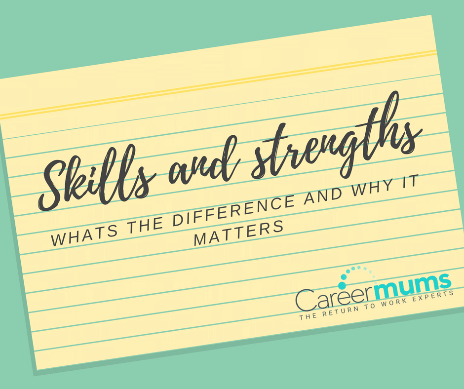Skills and strengths skills and strengths